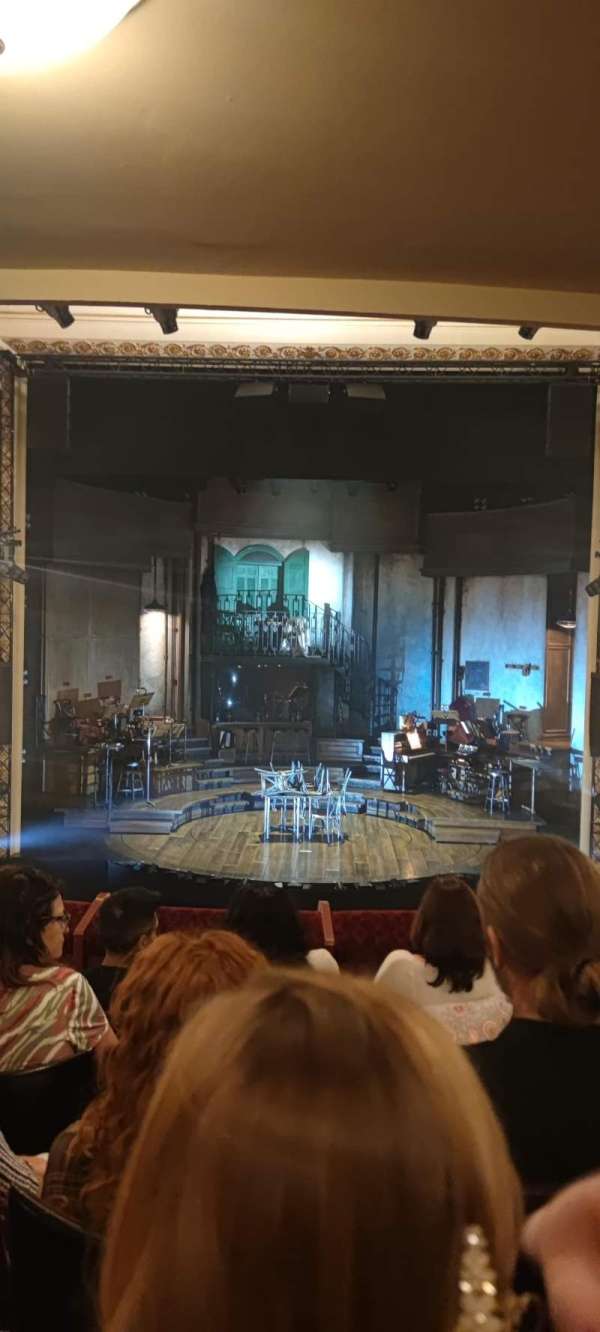 Lyric Theatre, West End, section: Dress Circle, row: E, seat: 14