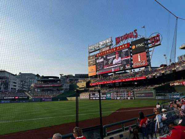 Nationals Park, section: 133, row: E, seat: 2