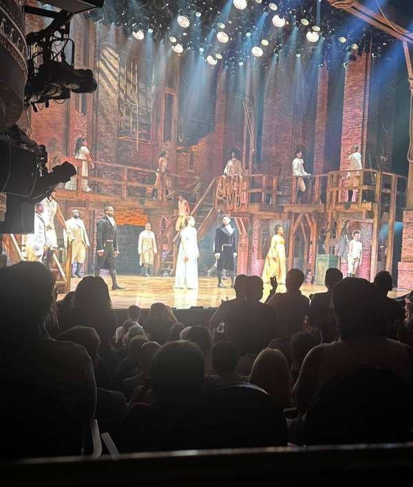 Richard Rodgers Theatre, section: Orchestra L, row: L, seat: 25-27