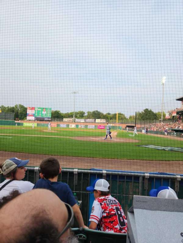 Delta Dental Stadium, section: 107, row: C, seat: 5