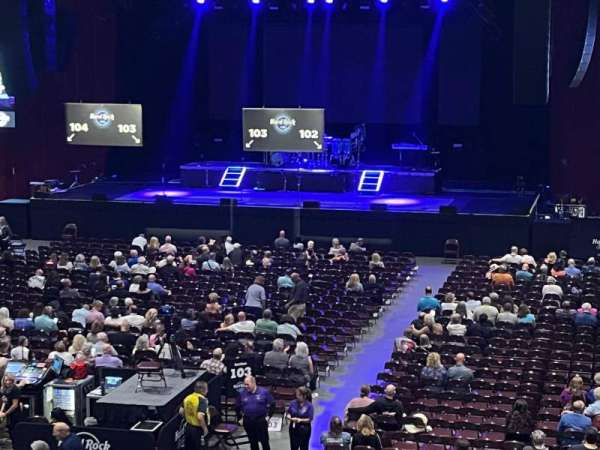 Hard Rock Live at Etess Arena, section: 206, row: S, seat: 9
