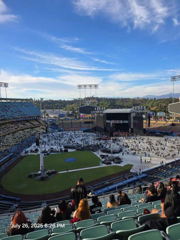 Dodger Stadium, section: 8RS, row: P, seat: 9