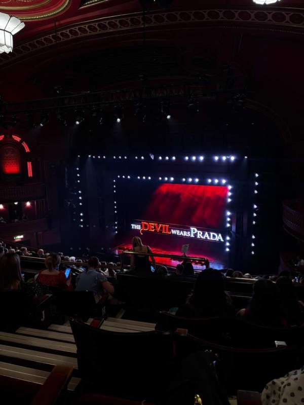 Dominion Theatre, section: Circle, row: M, seat: 5
