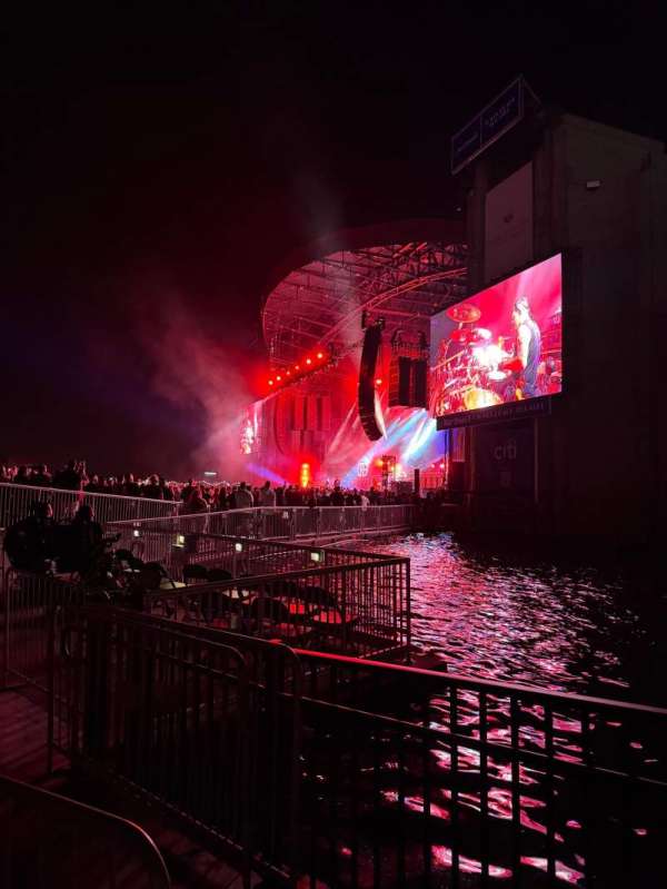 Jones Beach Theater, section: Vip, seat: SRO