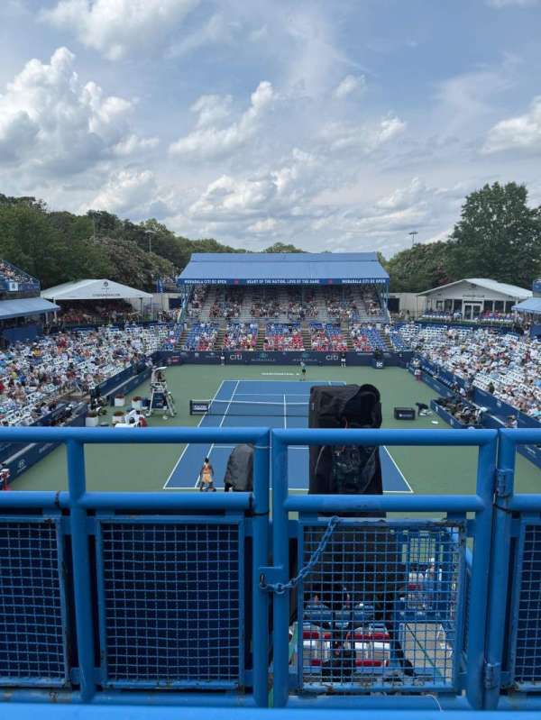 William H.G. Fitzgerald Tennis Stadium, section: 7A, row: B, seat: 6