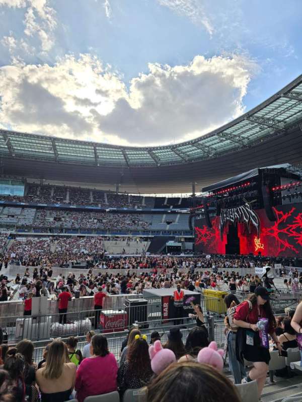 Stade de France, section: G8, row: 10, seat: 33
