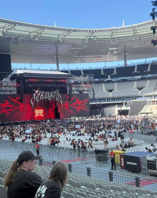 Stade de France, section: U8, row: 18, seat: 15