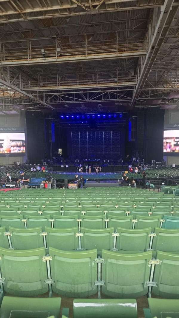 Xfinity Center, Massachusetts, section: 203, row: Q, seat: 6