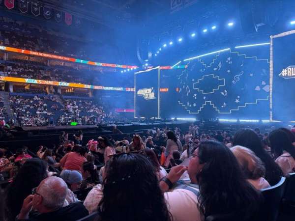 Benchmark International Arena, section: 101, row: G, seat: 8