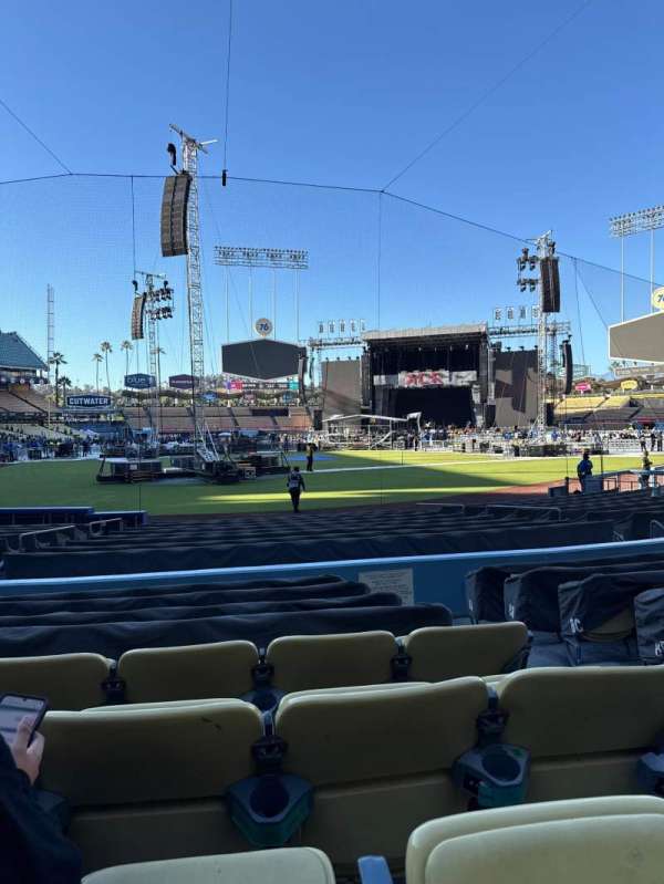 Dodger Stadium, section: 6fd, row: H, seat: 8