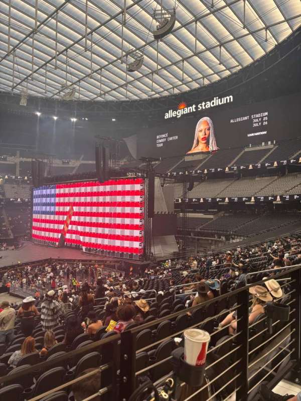 Allegiant Stadium, section: C133, row: 34A, seat: 11