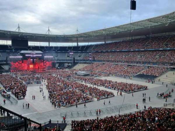 Stade de France, section: Y1, row: 47, seat: 5