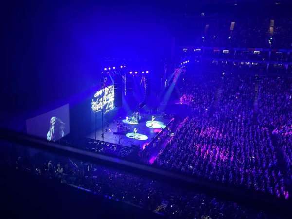 The O2, London, section: 402, row: A, seat: 494