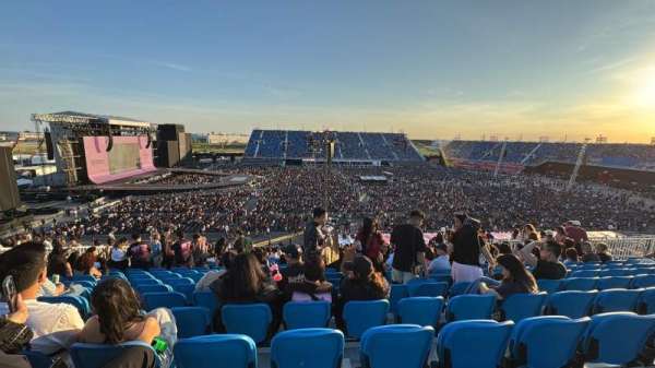Rogers Stadium, section: E123, row: 40, seat: 16