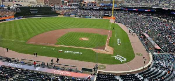 Comerica Park, section: 331, row: A, seat: 7