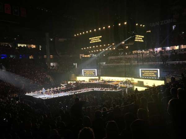 Bridgestone Arena, section: 105, row: F, seat: 8