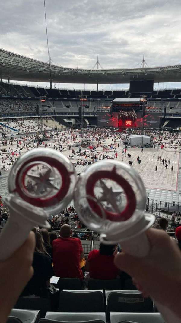 stade de france, section: G8, row: 44, seat: 1