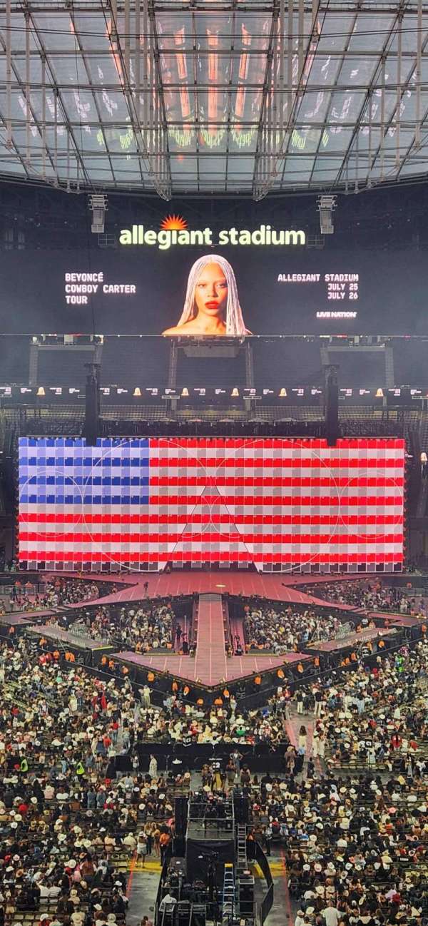 Photo by  at Allegiant Stadium
