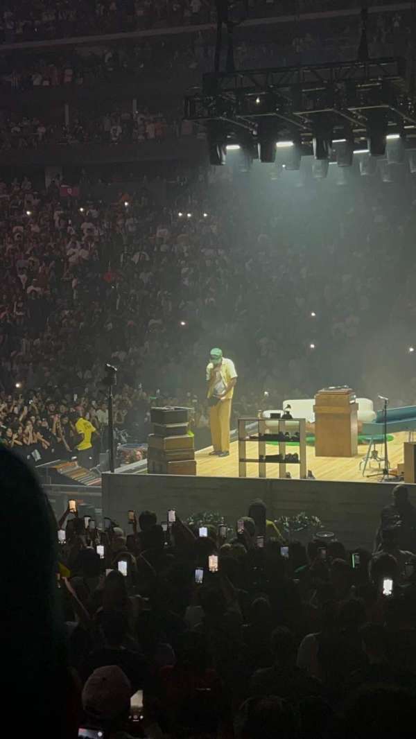 Prudential Center, section: 20, row: 20, seat: 4