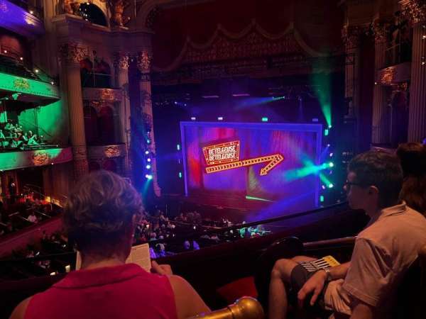 Academy of Music, section: Balcony D, row: A, seat: 14
