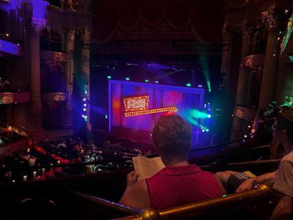 Academy of Music, section: Balcony D, row: A, seat: 14