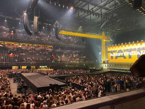 Ziggo Dome, section: 103, row: 1, seat: 76