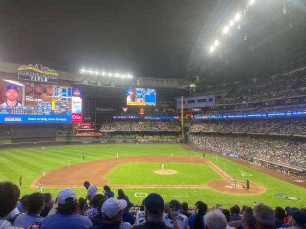 American Family Field, section: 223, row: 11, seat: 8