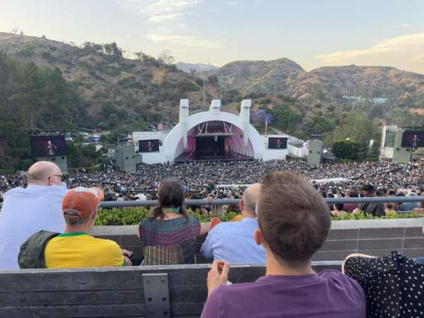 Hollywood Bowl, section: 12, row: 3, seat: 15