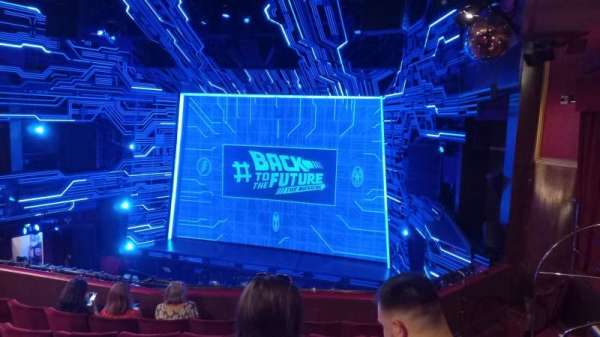 Adelphi Theatre, section: Dress Circle, row: G, seat: 7