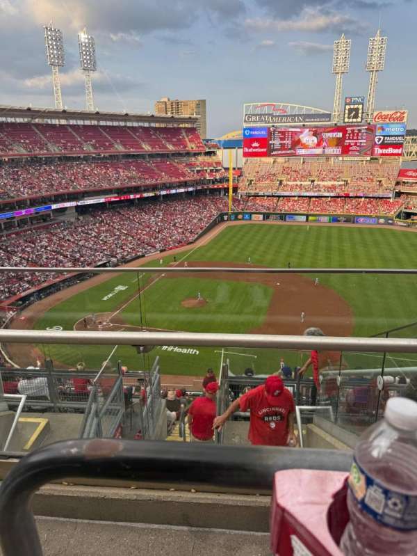 Great American Ball Park, section: 531, row: F, seat: 21