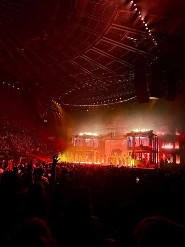 Kia Forum, section: K, row: 3, seat: 12