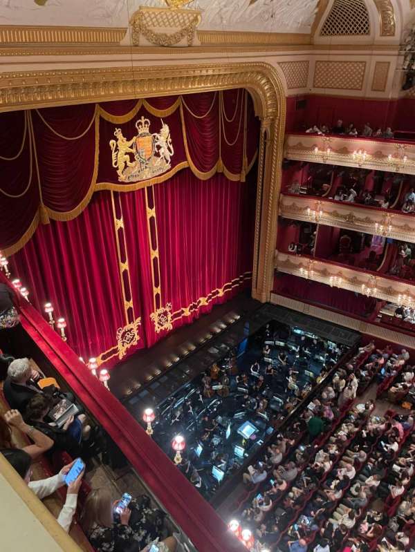 Royal Opera House, section: Upper slips, row: AA, seat: 22