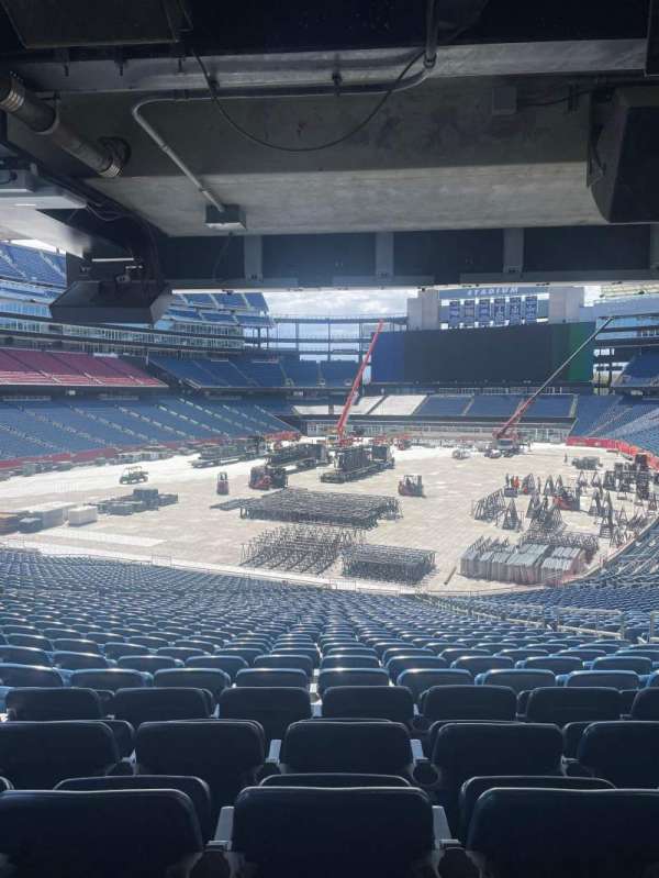 Gillette Stadium, section: 140, row: 38, seat: 5