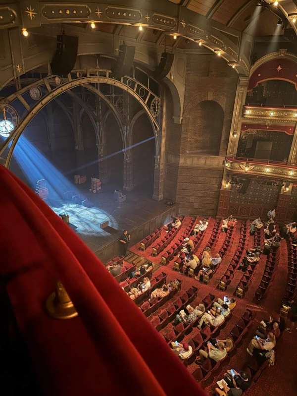 Lyric Theatre, section: Balcony Box G, row: R, seat: 4