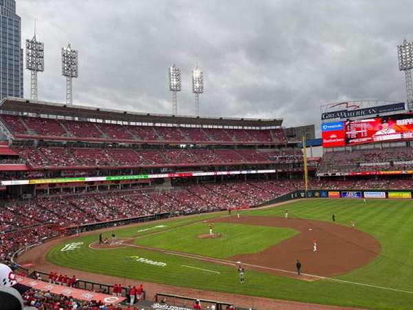 Great American Ball Park, section: 305, row: B, seat: 14
