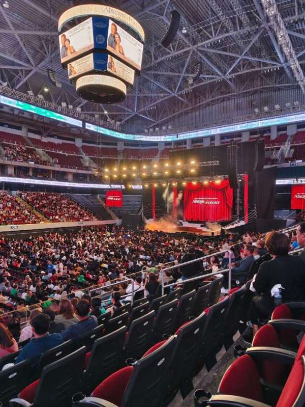 SM Mall of Asia Arena, section: 209, row: I, seat: 2