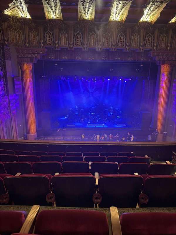 The Wiltern, section: Loge LC, row: FF, seat: 107