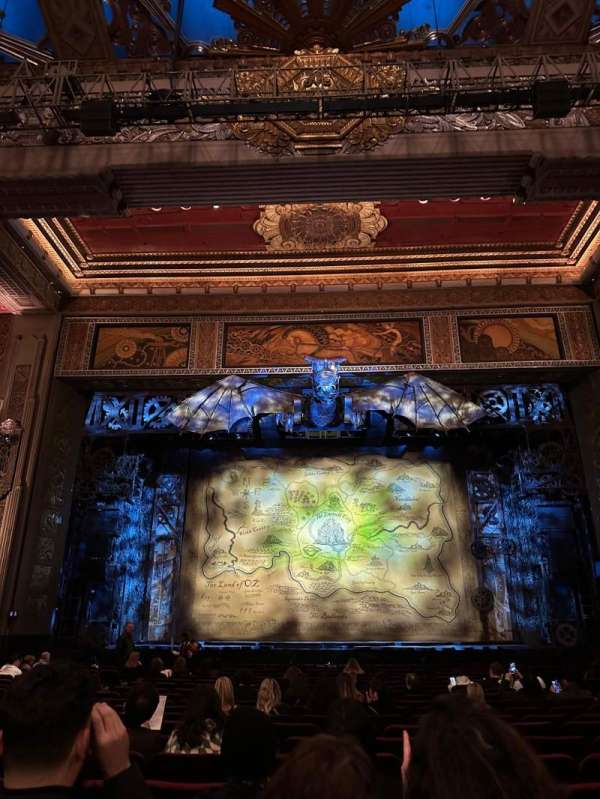 Hollywood Pantages Theatre, section: Orchestra C, row: T, seat: 106