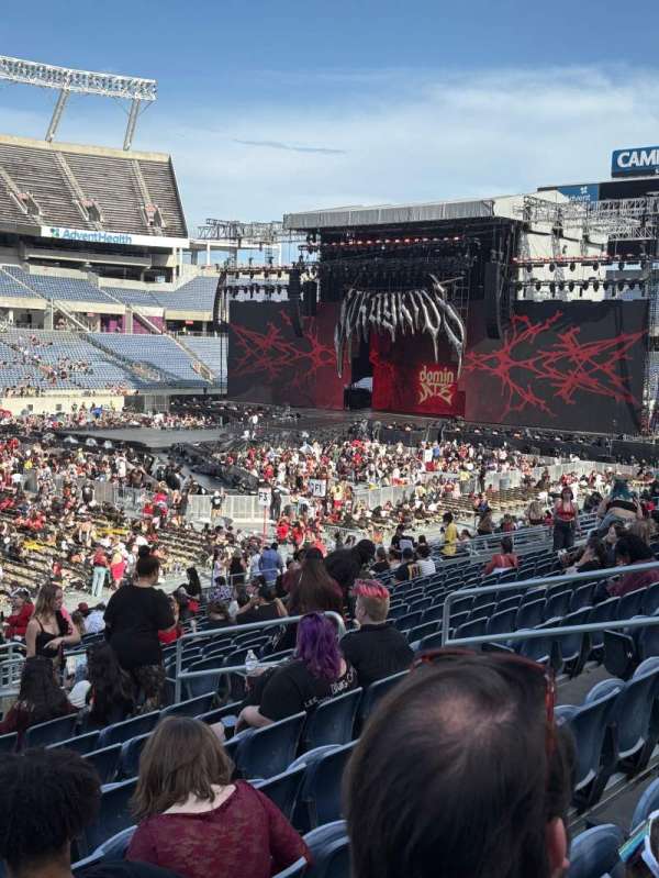 Camping World Stadium, section: 137, row: AA, seat: 11