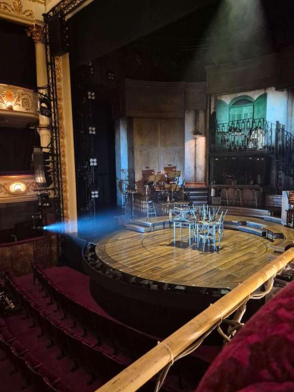 Lyric Theatre, West End, section: Dress Circle Box K, row: K, seat: 3