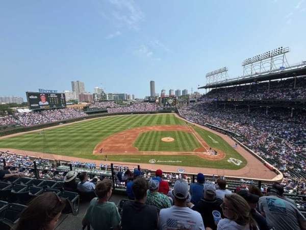 Wrigley Field, section: 312L, row: 5, seat: 3