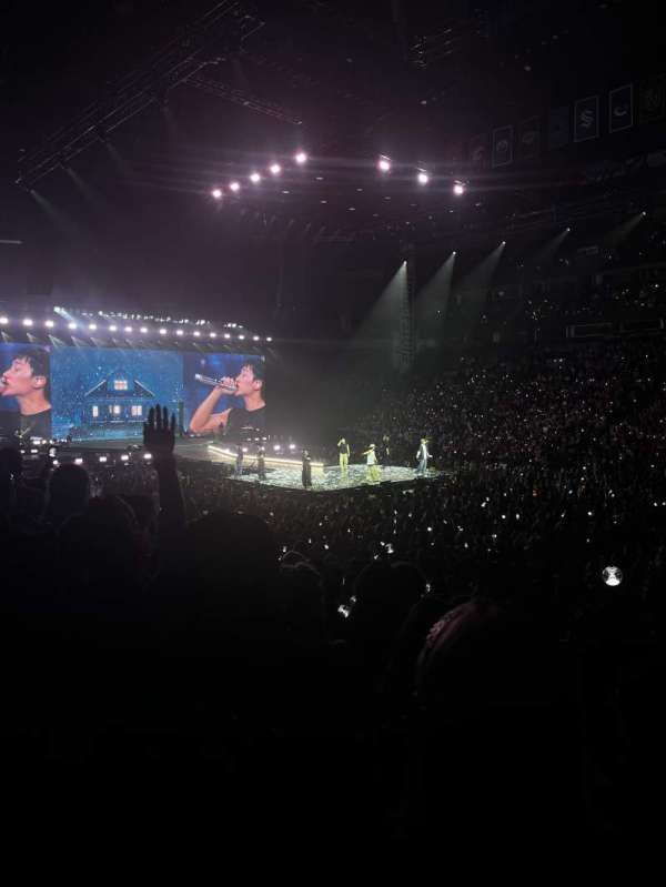 Bridgestone Arena, section: 117, row: A, seat: 4