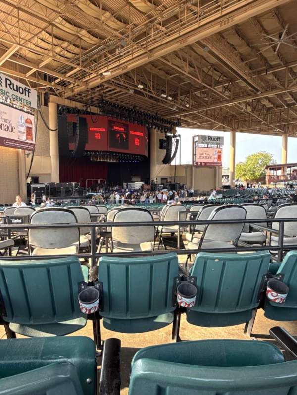 Ruoff Music Center, section: D, row: G, seat: 8