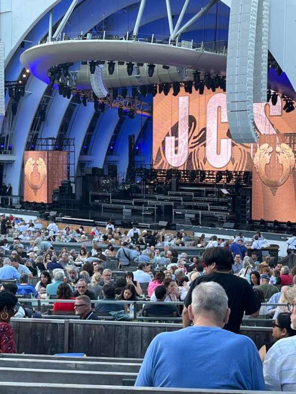 Hollywood Bowl, section: D, row: 8, seat: 24