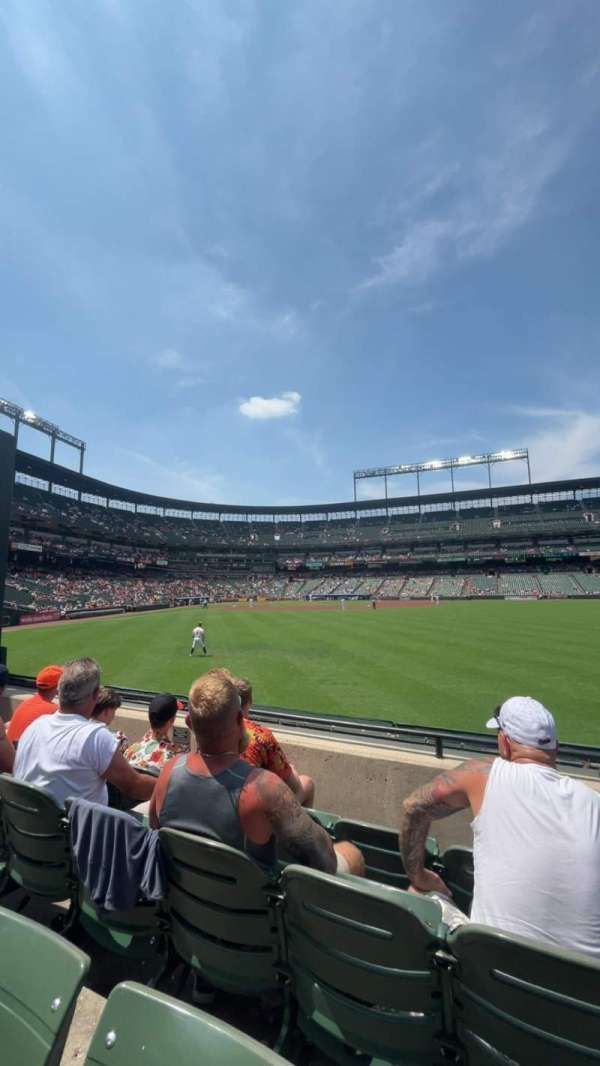 Oriole Park at Camden Yards, section: 98, row: 4, seat: 16