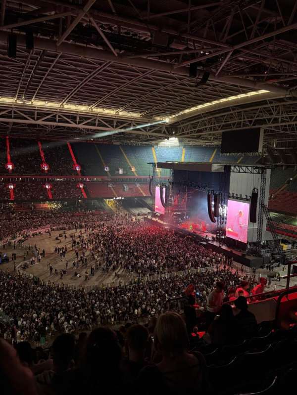 Principality Stadium, section: U10, row: 16, seat: 16