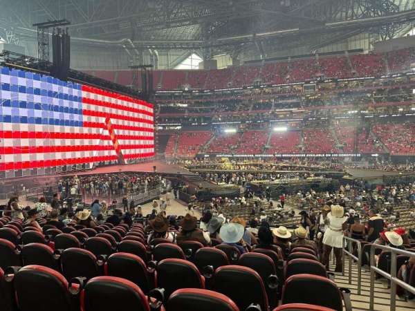 Mercedes-Benz Stadium, section: C128, row: 15, seat: 1