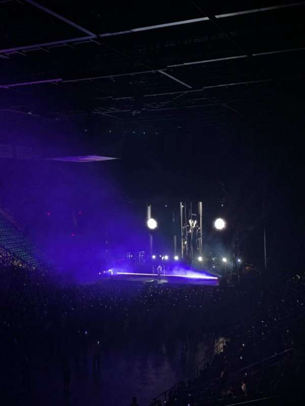 EagleBank Arena, section: 106, row: P, seat: 6