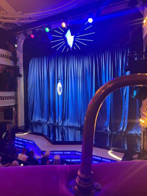 Criterion Theatre, section: Dress Circle, row: A, seat: 5