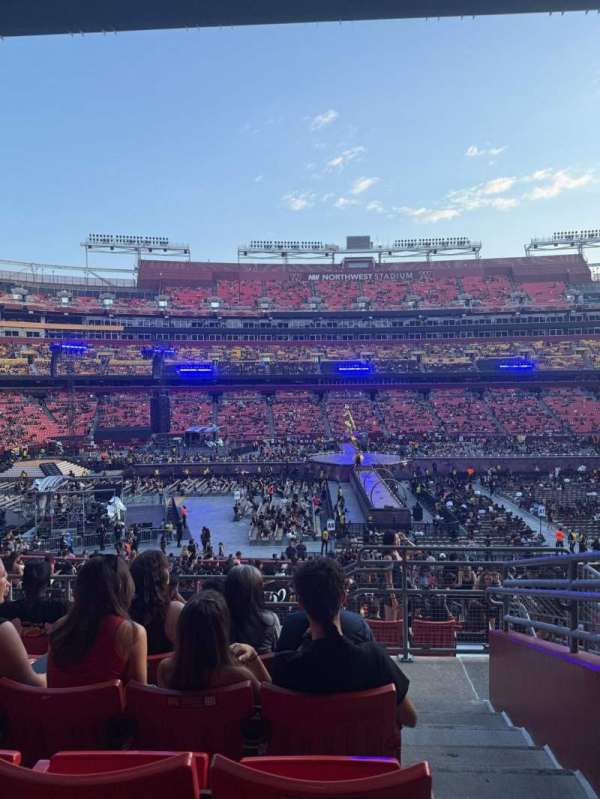 Northwest Stadium, section: 223, row: 7, seat: 5